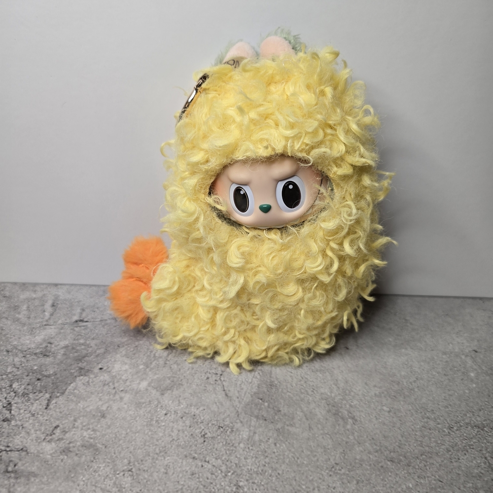 Yellow Shrimp Labubu Outfit